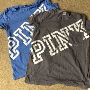 VS Pink T shirt set